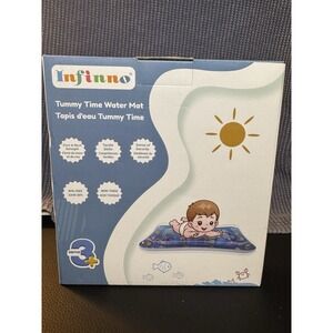 Infinno Tummy Time Water Mat – Inflatable Baby Play Mat for Age 3 months+ NEW